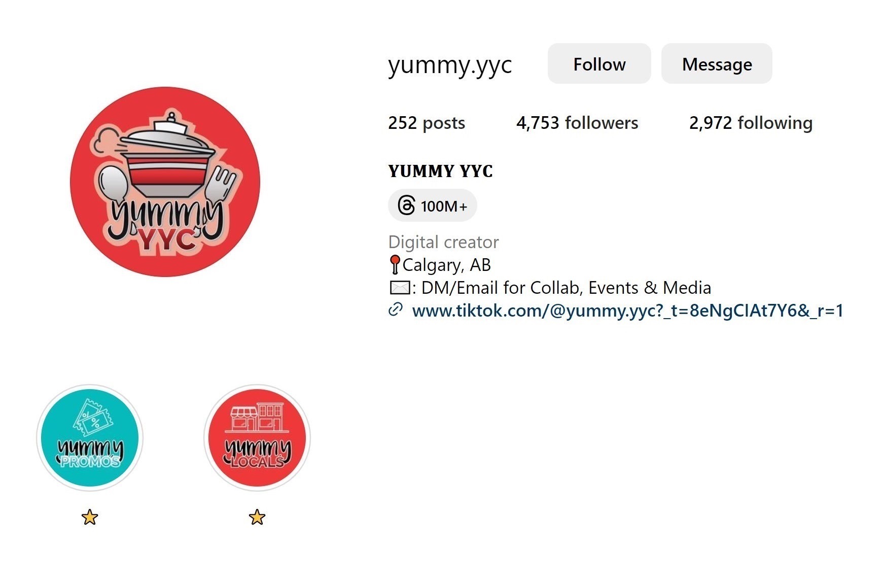 YUMMY YYC